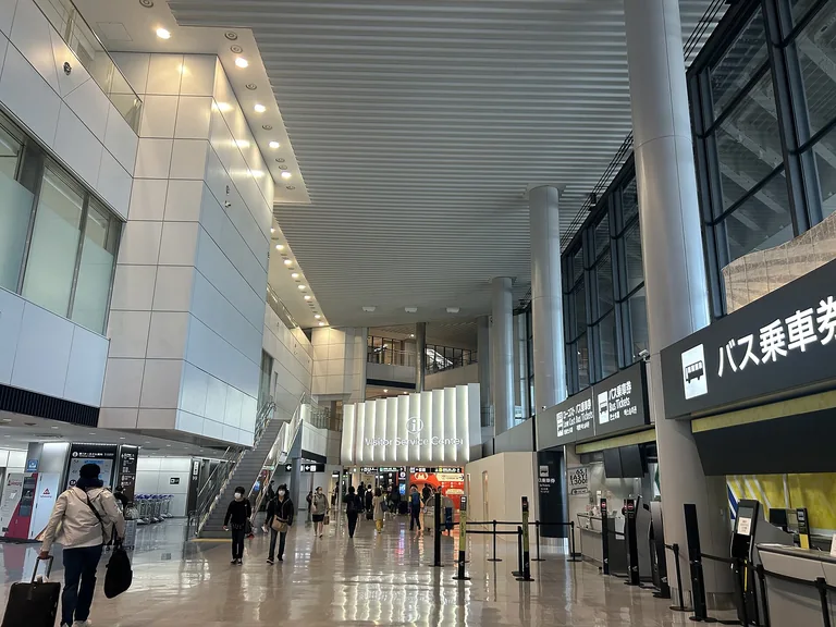 Narita Airport Terminal 1 arrivals hall, photographed in 2023
