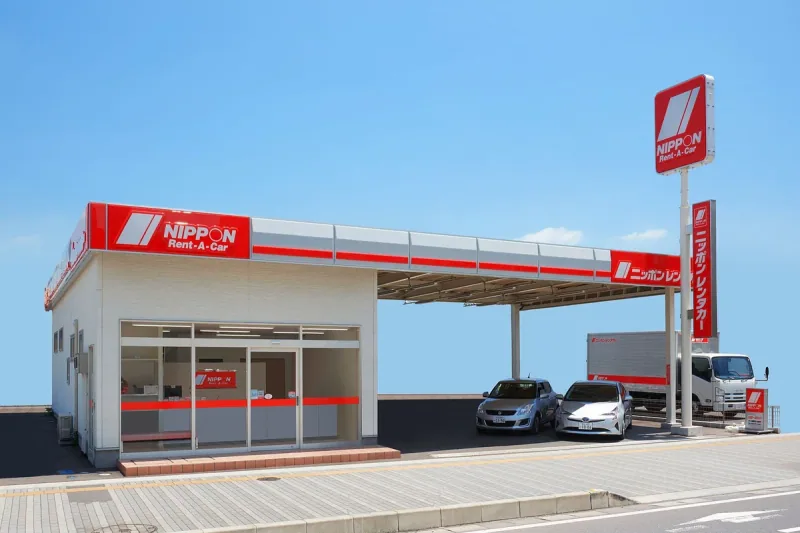 ニッポンレンタカーの店舗外観