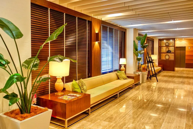 The lobby of Hotel Forza Nagasaki