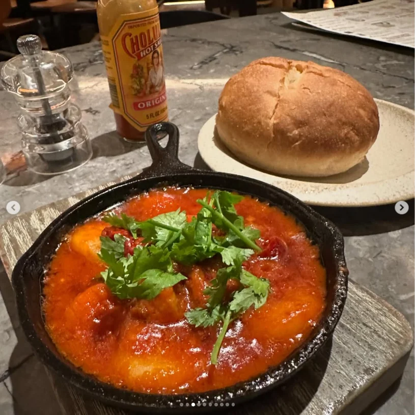 Food and beer that made the visit memorable — Haruru’s photograph