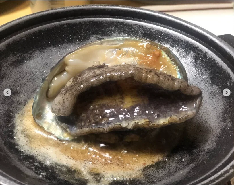 A hotel meal with more than she could finish — Haruru’s photograph