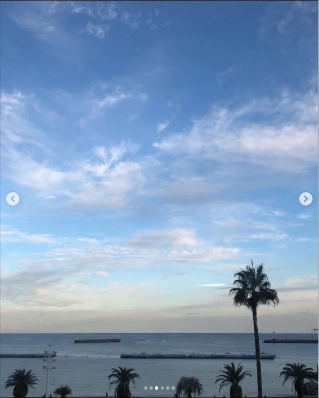 2022: fireworks beyond the hotel window — Haruru’s photograph