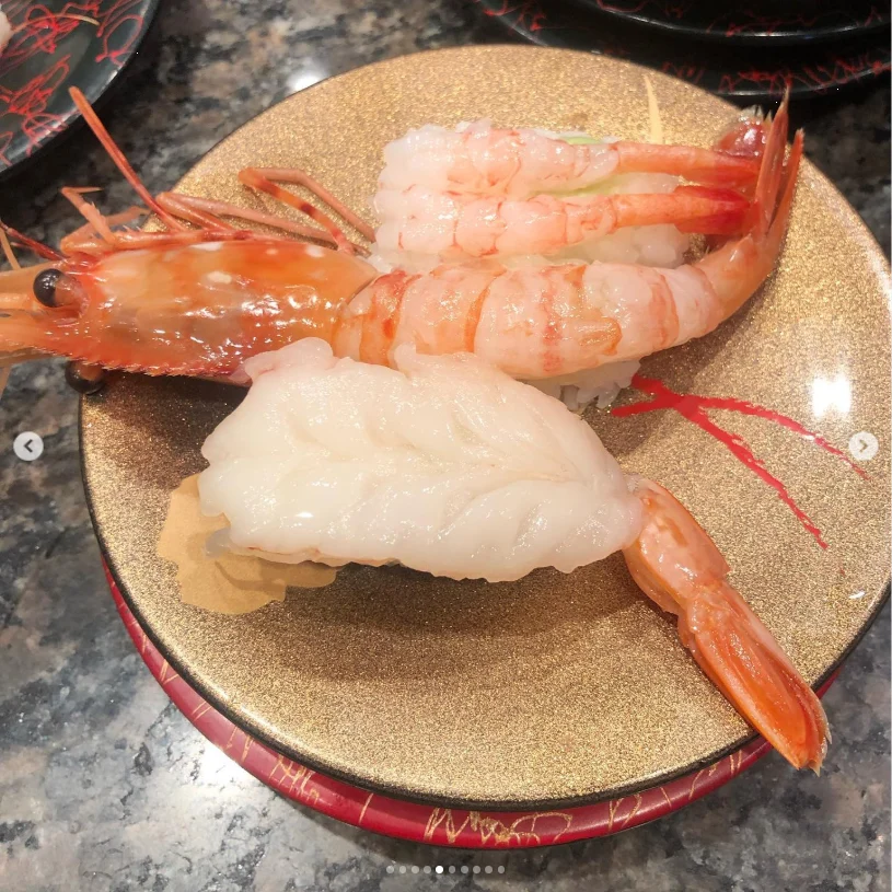 The generous serving of ikura — Haruru’s photograph
