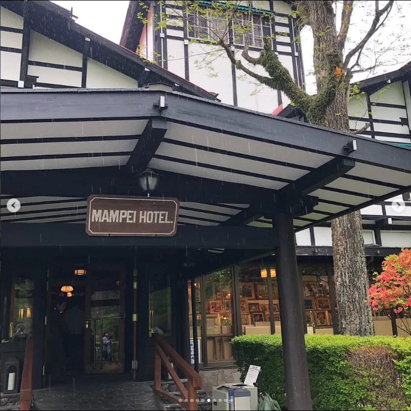Morning rain sent the trip towards Karuizawa — Haruru’s photograph