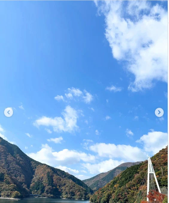 丹沢湖の秋色と、記念館の暮らしの道具 — ハルルの写真