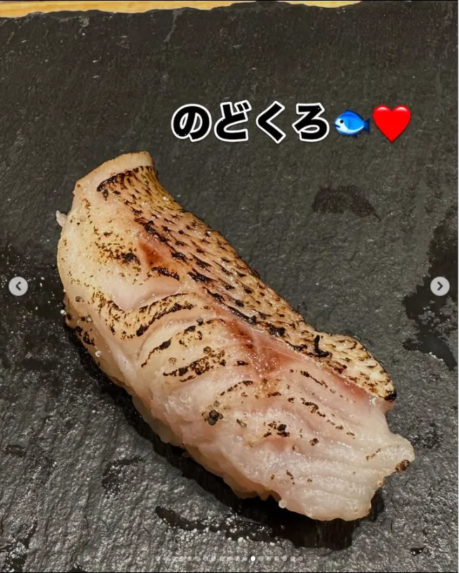 Dish names and little notes in the photographs — Haruru’s photograph