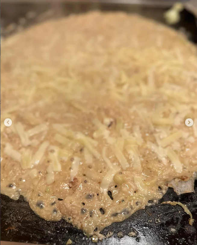 Seafood monja became her choice for next time — Haruru’s photograph
