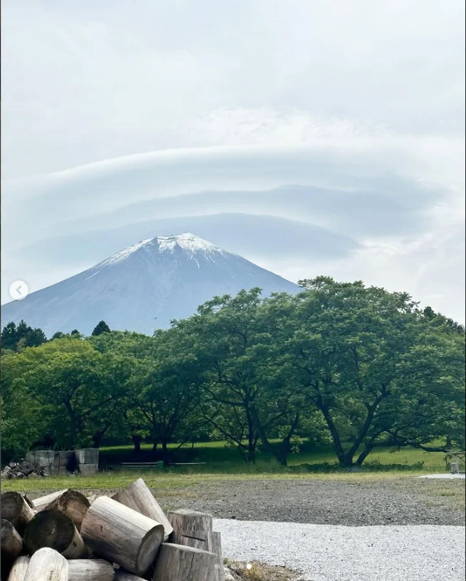 富士山を見るだけで、幸せな気持ちに — ハルルの写真
