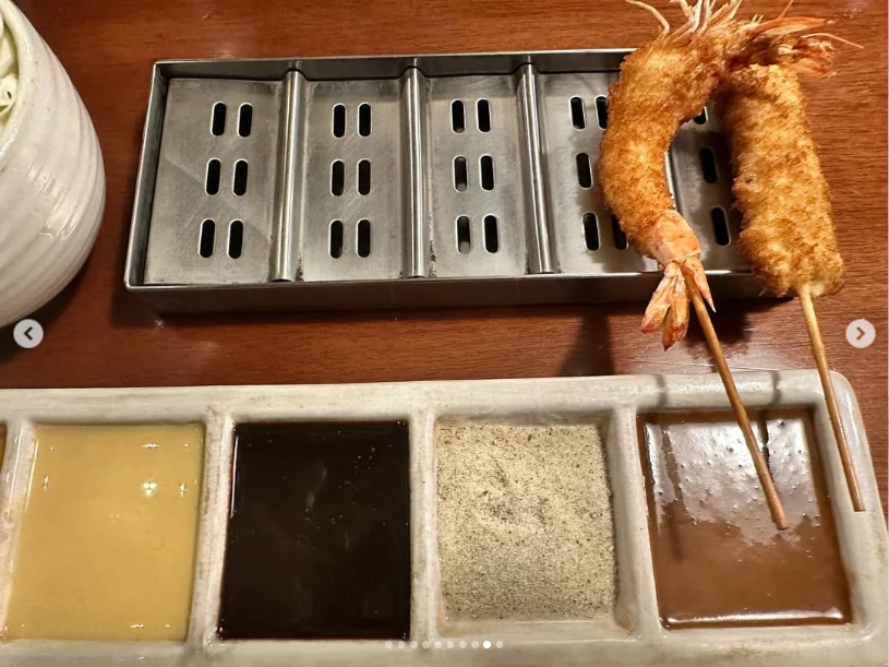 The sushi she had wanted and a final skewer meal — Haruru’s photograph