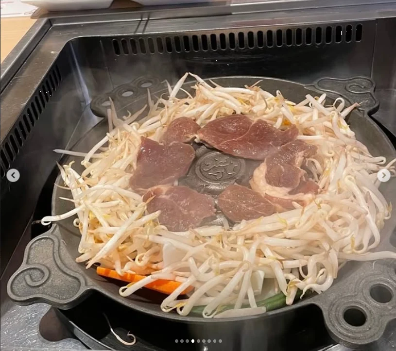 Four kinds of jingisukan for dinner — Haruru’s photograph
