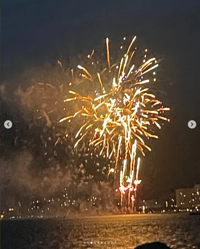 諏訪湖の花火から大町の宿へ。ひまわりも楽しんだ一泊二日の旅 — ハルルの写真