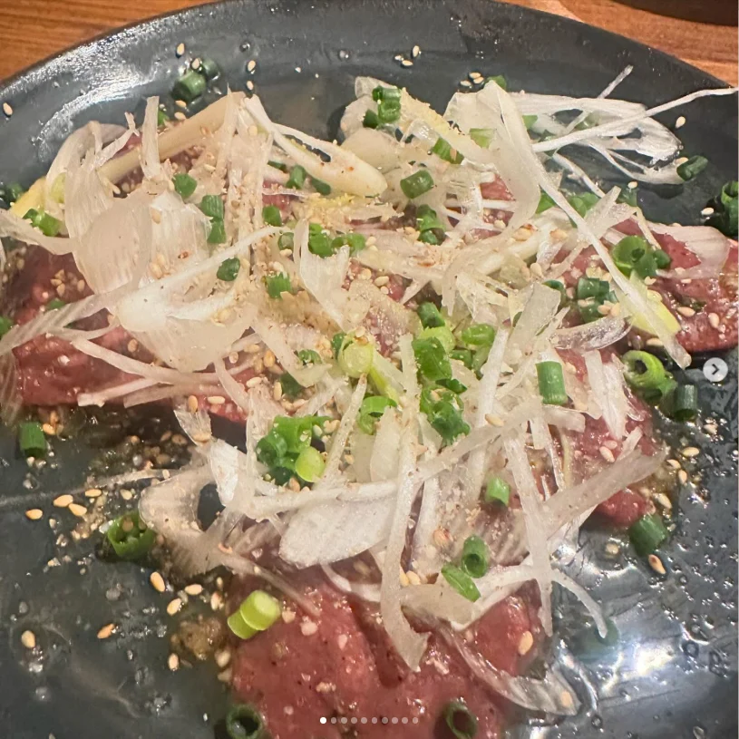 A meal she enjoyed from the first mouthful — Haruru’s photograph