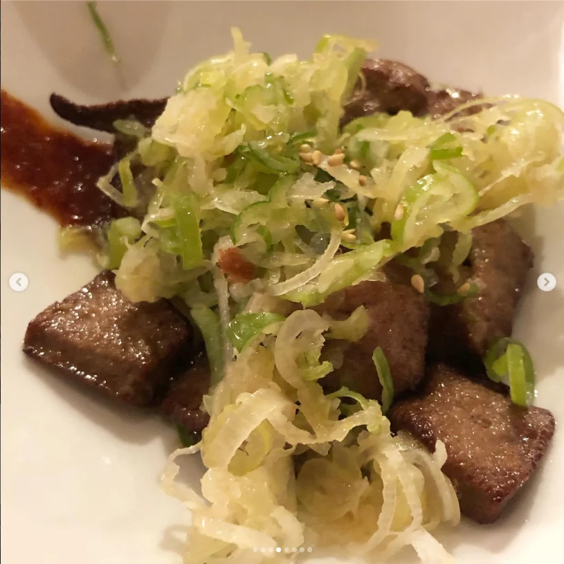 レバー料理をいろいろ — ハルルの写真
