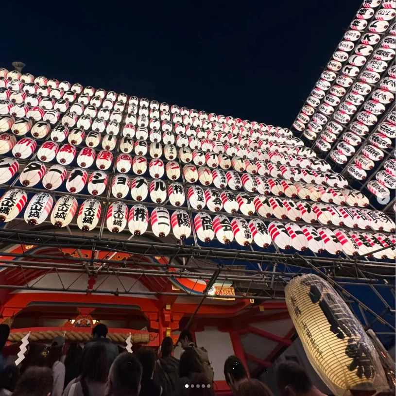 A busy festival evening in Shinjuku — Haruru’s photograph