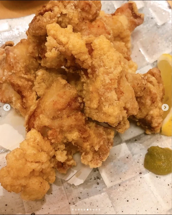 A meal she enjoyed despite the price — Haruru’s photograph