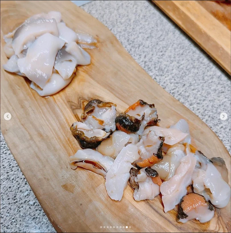 Seafood and grilled food made a full meal — Haruru’s photograph