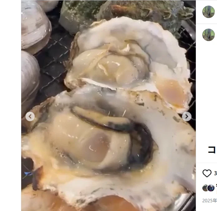 Seafood on the grill — Haruru’s photograph