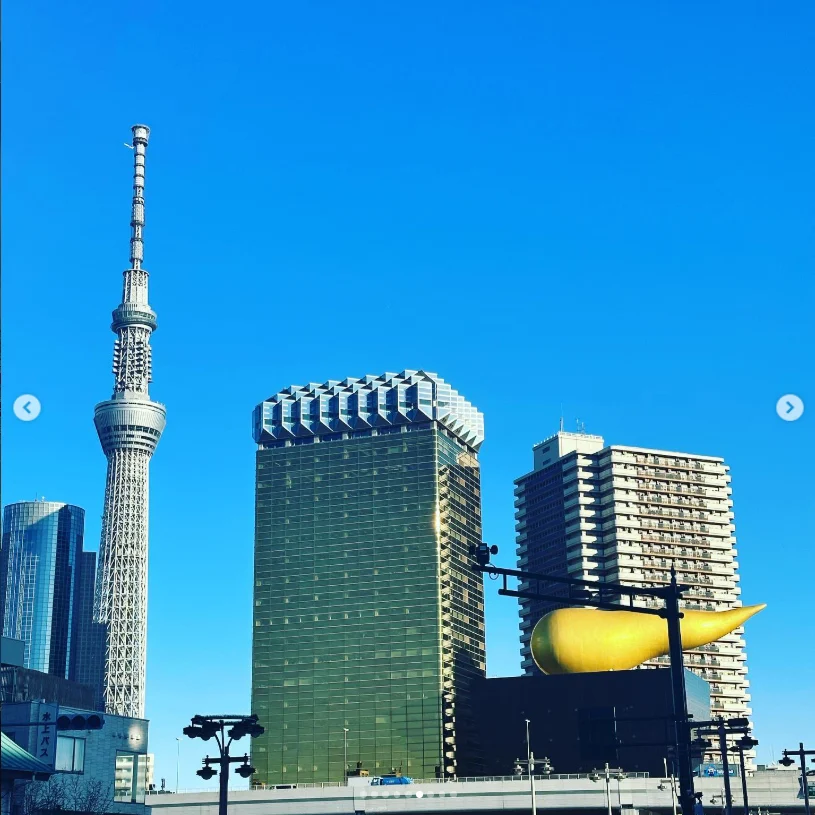 A blue-sky New Year visit to Asakusa — Haruru’s photograph
