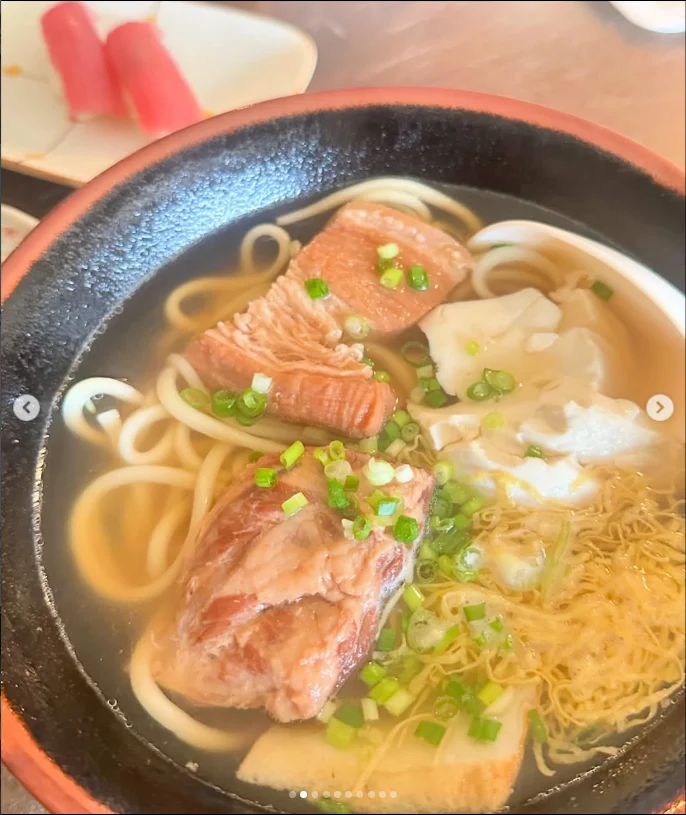Irabu Soba Kame, recommended on the flight — Haruru’s photograph