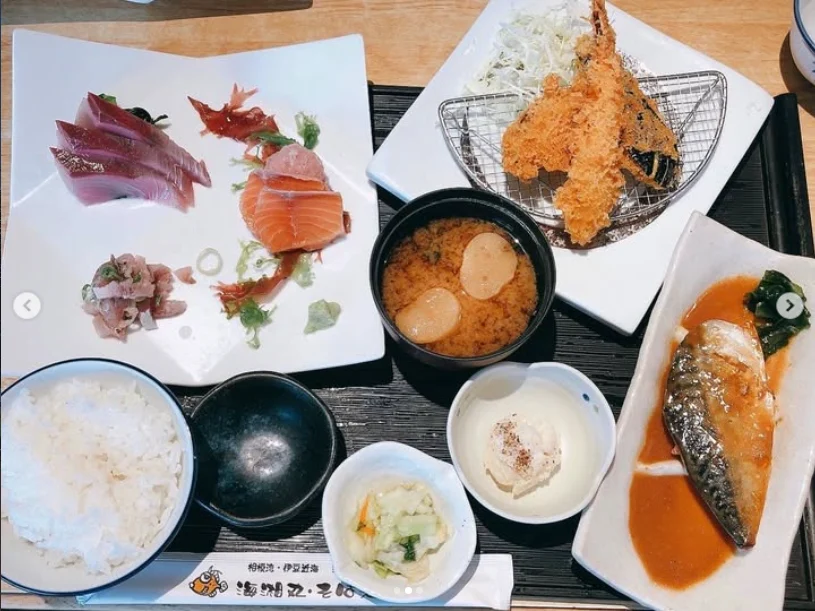 A generous seafood set meal — Haruru’s photograph