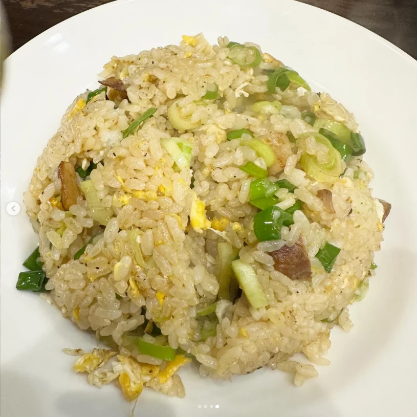 The negi fried rice stood out even more — Haruru’s photograph