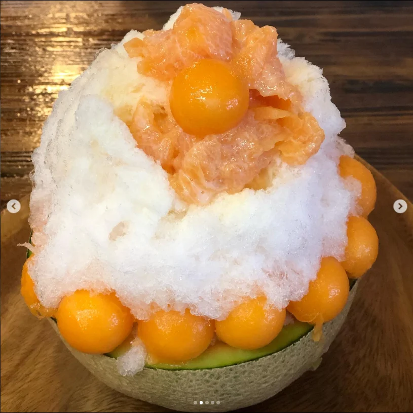 楽しみにしていたかき氷を、ようやく — ハルルの写真