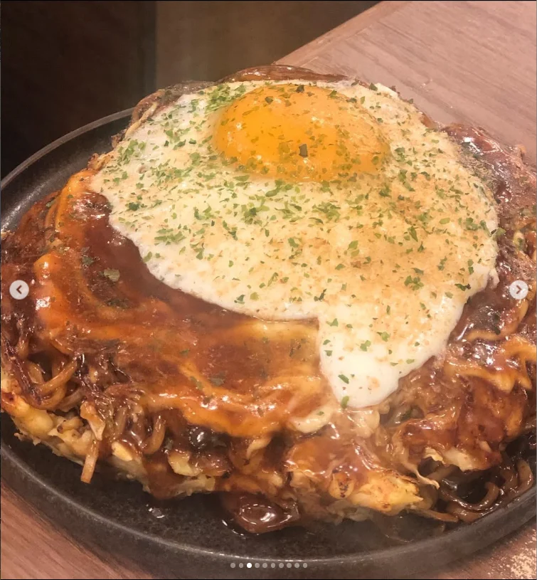 The monja she had been waiting to try — Haruru’s photograph