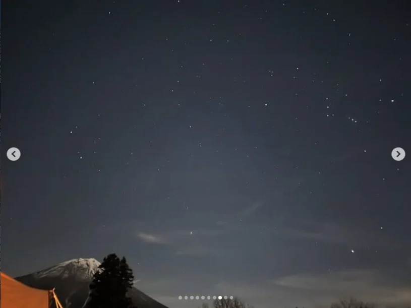 A starry night and sandwiches in the morning — Haruru’s photograph