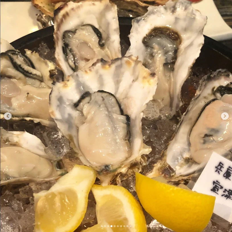 Finding a favourite in the oyster selection — Haruru’s photograph