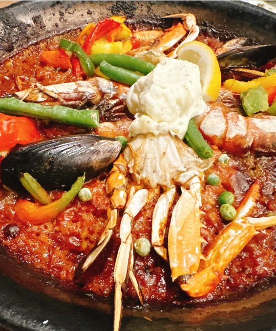 High hopes for a paella course at COCIDO — Haruru’s photograph
