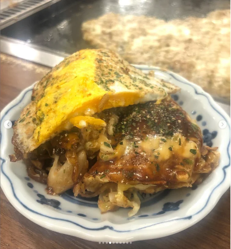 The monja she had been waiting to try — Haruru’s photograph