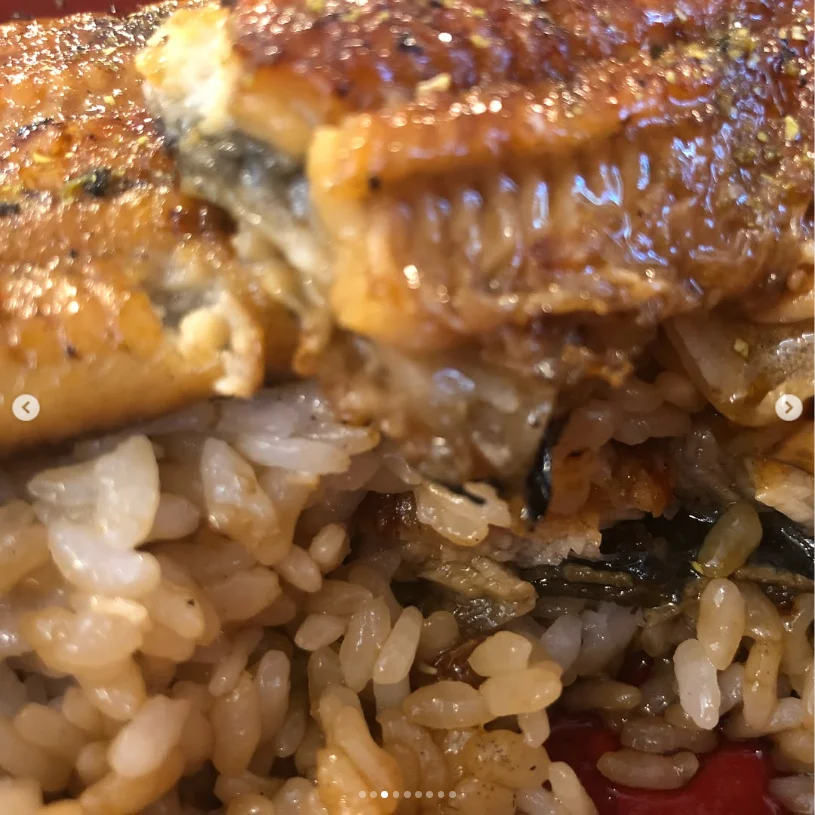 A two-layer eel lunch — Haruru’s photograph