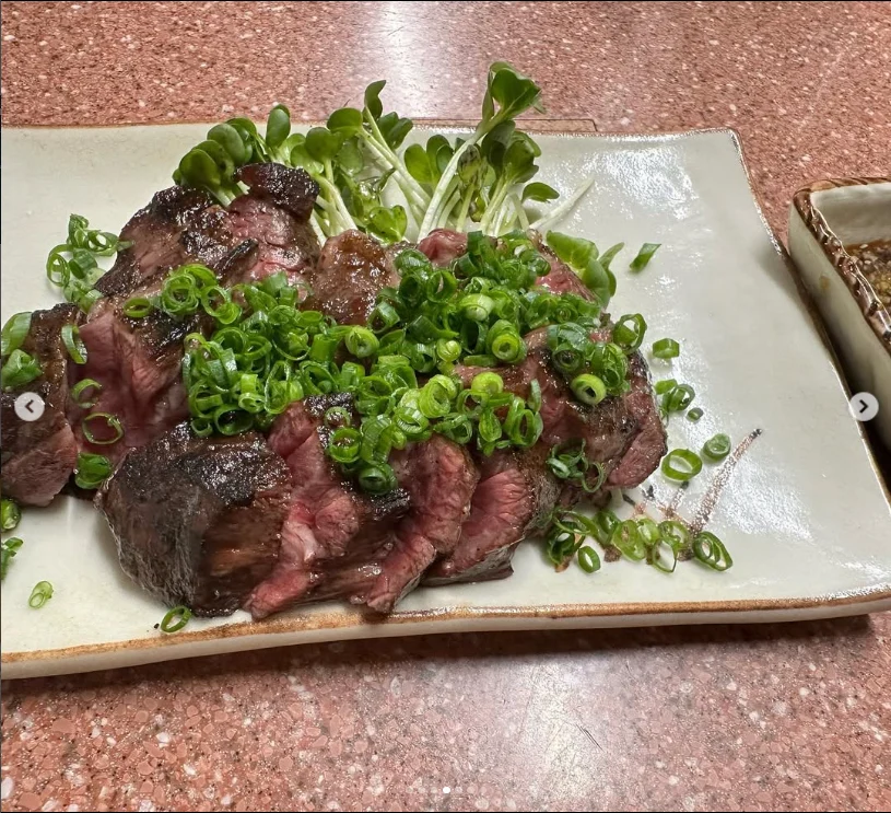 The beef harami she wanted to order here — Haruru’s photograph
