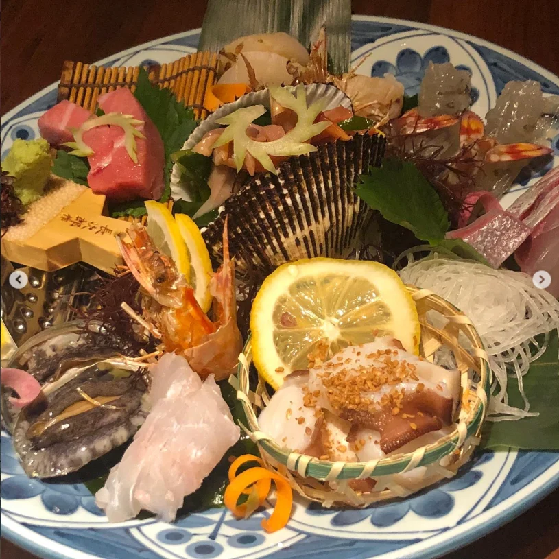 A second stop for a generous sashimi platter — Haruru’s photograph