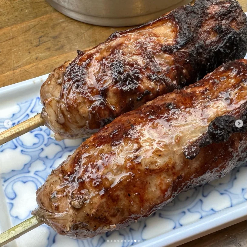 Grilled dishes at the second stop — Haruru’s photograph