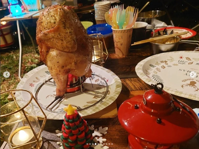 Dishes made by a friend and by Haruru — Haruru’s photograph