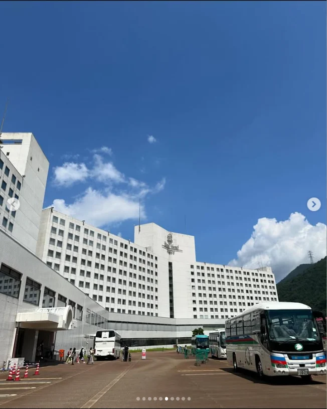 A full breakfast and green summer scenery — Haruru’s photograph