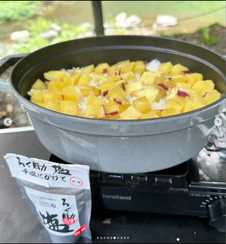 A soy sauce she liked, and her usual salt — Haruru’s photograph