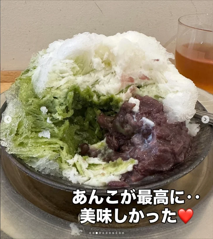 学芸大学で、かき氷から始まる同級生とのランチ — ハルルの写真
