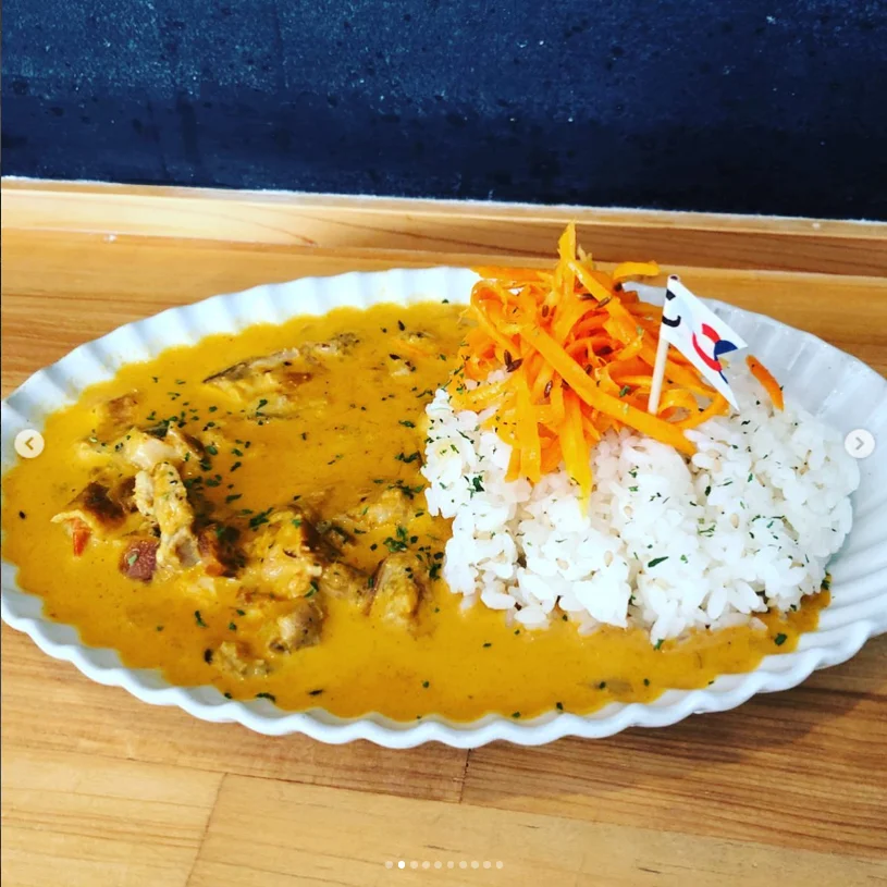 Curry after a wait of about an hour — Haruru’s photograph
