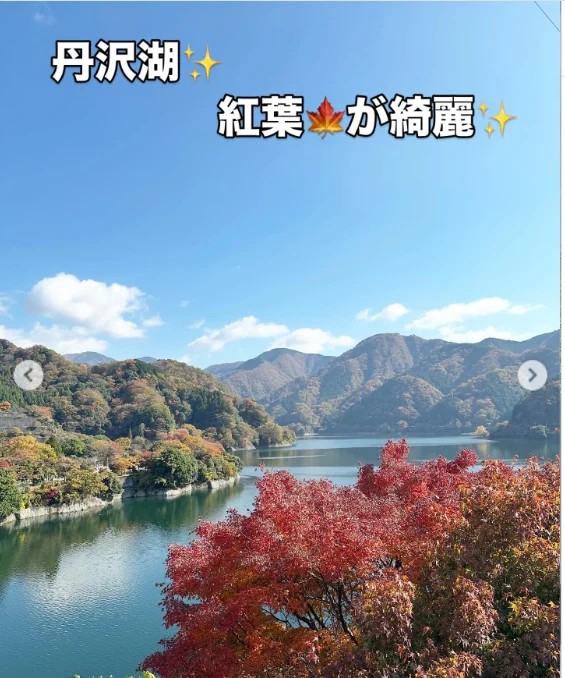 丹沢湖の秋色と、記念館の暮らしの道具 — ハルルの写真
