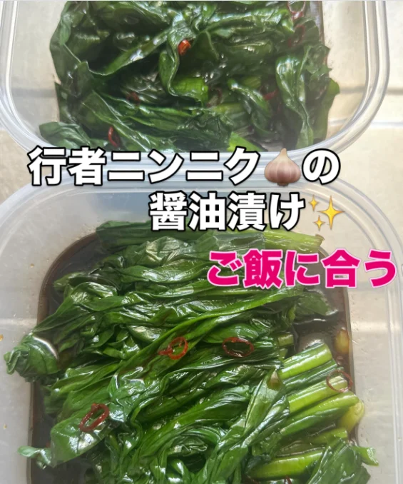 島ラッキョウと行者ニンニク、写真に添えた料理の言葉 — ハルルの写真