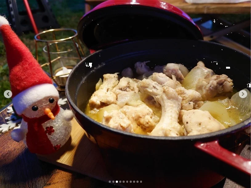 Dishes made by a friend and by Haruru — Haruru’s photograph