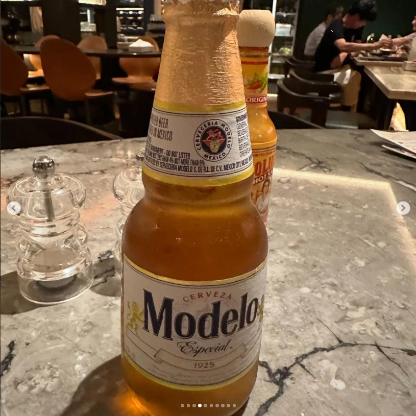 Food and beer that made the visit memorable — Haruru’s photograph