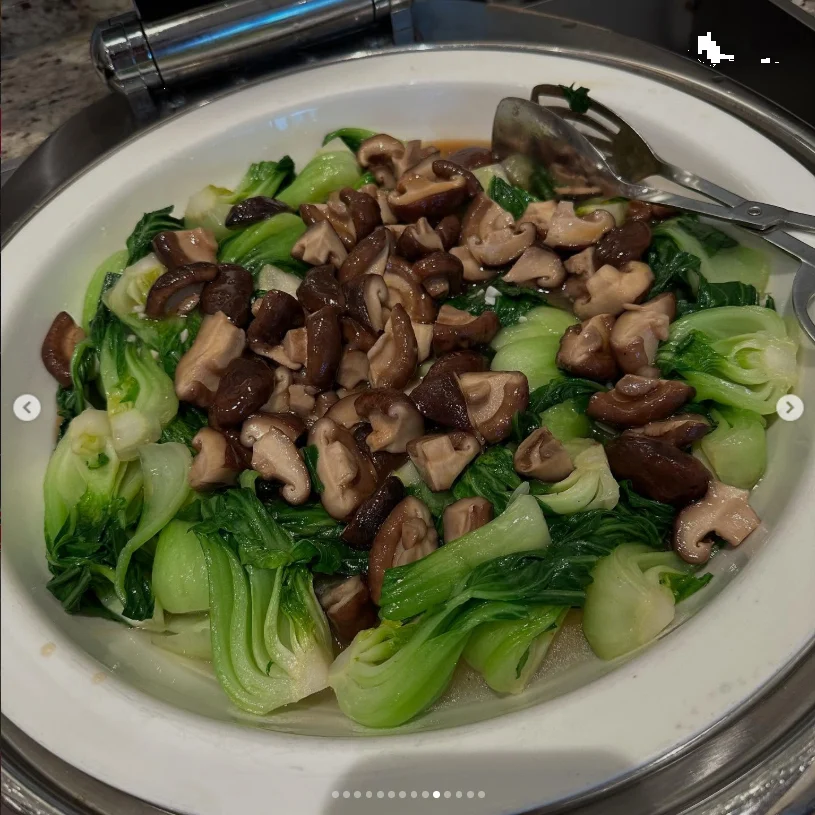 The breakfast she had been looking forward to — Haruru’s photograph