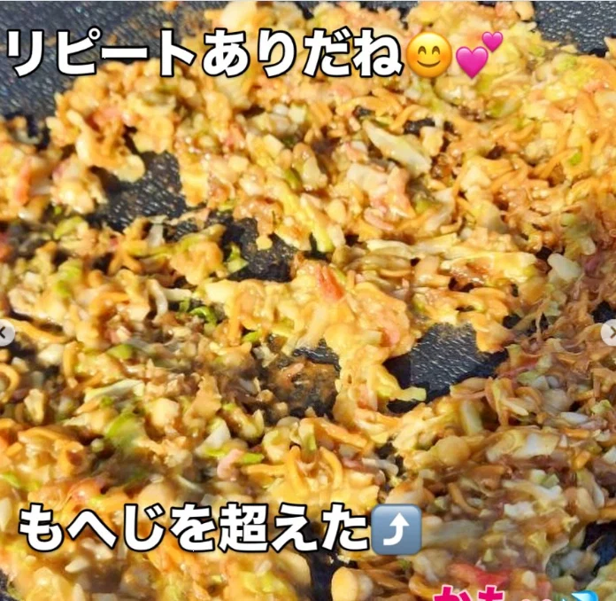 A first monja she wanted to make again — Haruru’s photograph