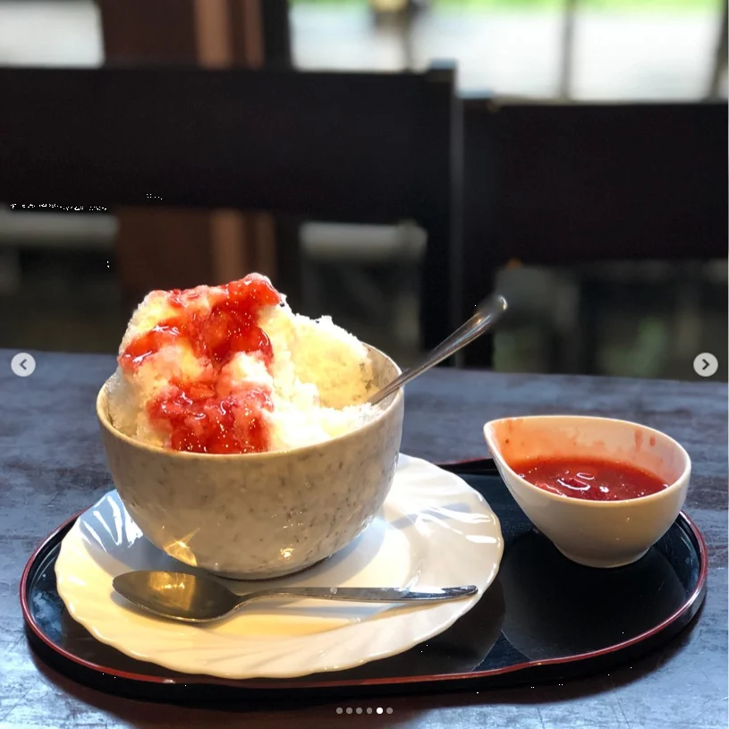 泡浴之间，也吃一份刨冰 — Haruru 的照片