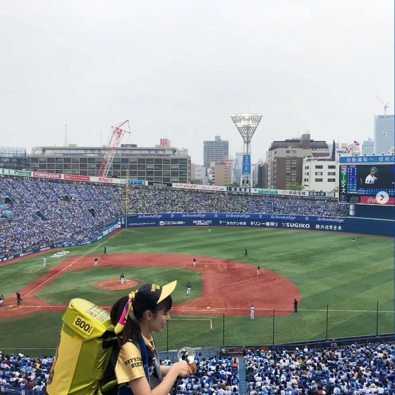 風のある日、初めての観戦 — ハルルの写真