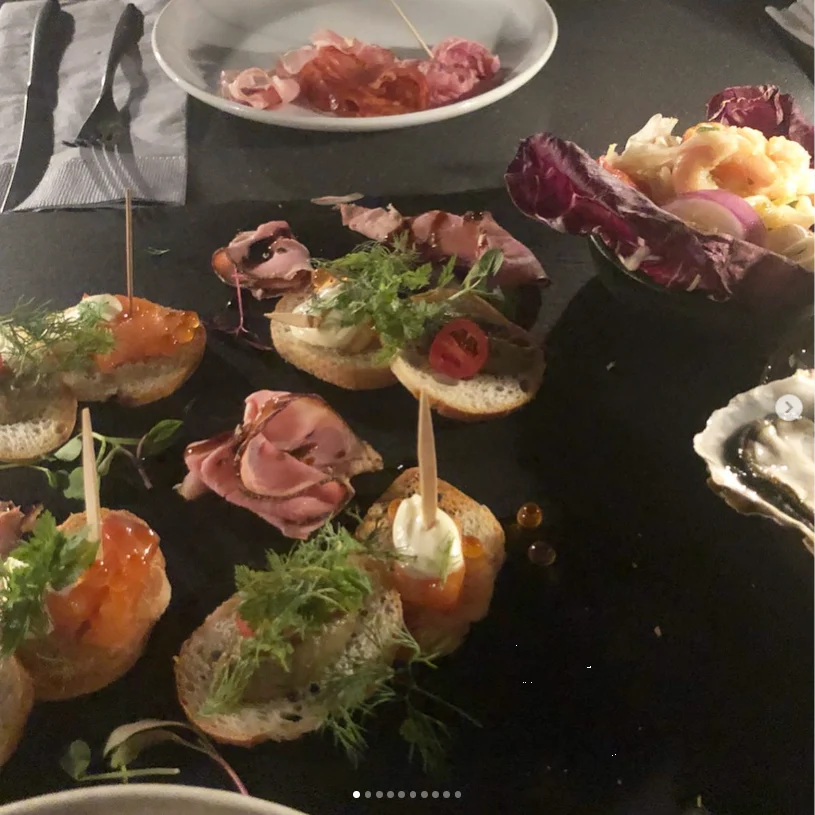 The food she enjoyed that evening — Haruru’s photograph