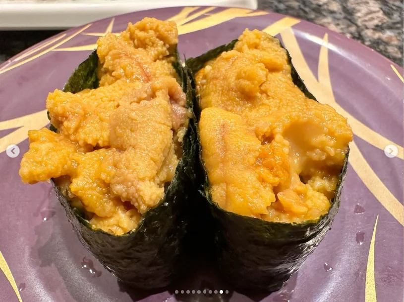 夕食は、娘の好きな寿司 — ハルルの写真